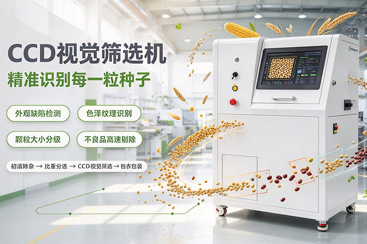 蔬菜瓜果种子光学筛选机