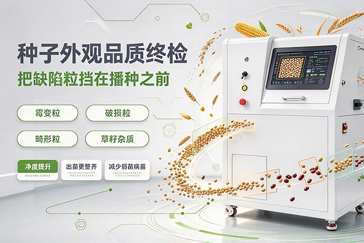 花卉种子光学筛选机
